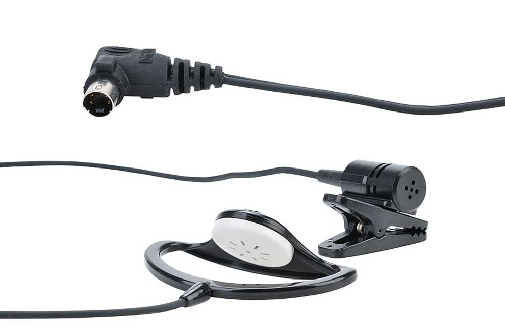 Аренда headset или гарнитуры типа earpiece и lapel mic для интеркома hme dx210